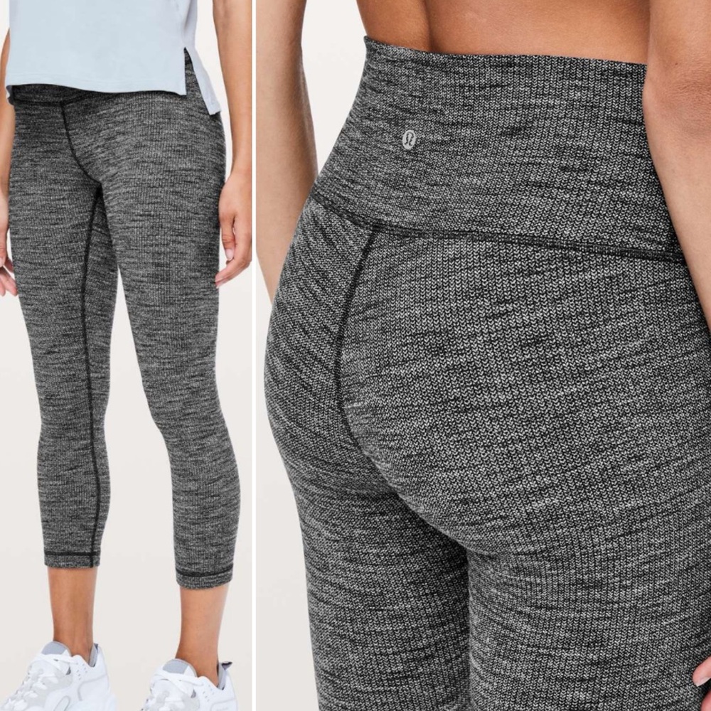 Lululemon Wunder Under Crop Hi-Rise 21"